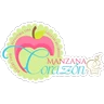 Stickers Manzana Corazon frases
