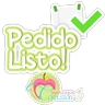 Stickers Manzana Corazon frases