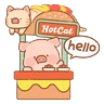 Stickers 罐頭豬LULU - LuLuLand 繽紛樂園系列