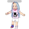 Stickers Es un pingüino 🐧niña 👧🏻🔥