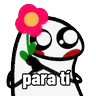 Stickers Flork - piropos 😎