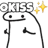 Stickers 🌈🤍✨️Flork Pal Whatsapp✨️🤍🌈