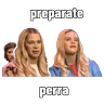 Stickers donde estan las rubias