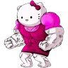 Stickers Gym Fit Hello Kitty