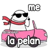 Stickers Flork en auto 😎✨