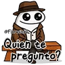 Stickers Flork en una banca 🥺✨