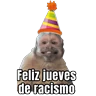 Stickers Jueves de racismo 2025 🤣