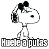 Stickers Memes - Snoopy grosero 🤣