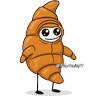 Stickers Flork -pan 🥖🥐🥐🫓