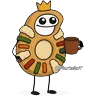 Stickers Flork -pan 🥖🥐🥐🫓