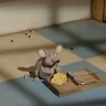Stickers Rata triste de TikTok Meme😞🐭🐁