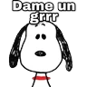 Stickers Dame un grrr 🤤