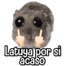 Stickers Rata Triste🐀🥲
