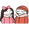Stickers Flork y Florksita 🥰😍