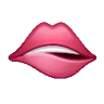 Stickers 🫦💋🤣Mordiendose el dedo - GIF  