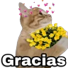 Stickers Flores amarillas🌻🍃💐