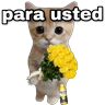 Stickers Flores amarillas🌻🍃💐