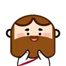 Stickers 蘇爺與阿咩 Jeezameh (蘇爺日常005)