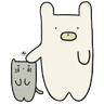 Stickers Shikaku Bear Daily Stickers