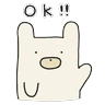 Stickers Shikaku Bear Daily Stickers