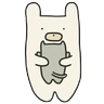Stickers Shikaku Bear Daily Stickers