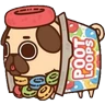 Stickers Doggy Food 🍪🍩🍫 nory