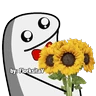 Stickers Flores amarillas 🌻🌼😌 Flork 