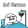 Stickers Flork enfermó 🥺🤧🤒🤕😷