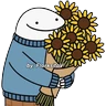 Stickers 🌻🌼 Flores amarillas -FLORK 🌻🌼