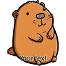 Stickers Capibara