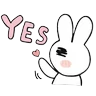 Stickers 兔兔日常 Happy Happy