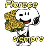 Stickers 🌻Snoopy flores amarillas 🌼🌻