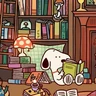 Stickers 🦴 Snoopy feliz 🐶🐾🏡