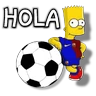 Stickers 🟡Simpson futbol⚽