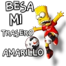 Stickers 🟡Simpson futbol⚽