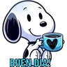 Stickers Snoopy Fally
