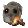 Stickers Hámster | Ratita triste 😢🐹