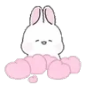 Stickers Amor conejito Tozzi 🐰💞