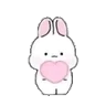 Stickers Amor conejito Tozzi 🐰💞