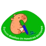 Stickers Capibaras de la Huella