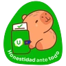 Stickers Capibaras de la Huella