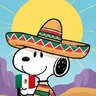 Stickers 🇲🇽 Snoopy Viva México 🇲🇽 