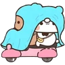 Stickers Dudu Bubu amor ❤️❤️