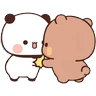 Stickers Dudu Bubu amor ❤️❤️