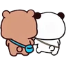 Stickers Dudu Bubu amor ❤️❤️