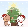 Stickers Navidad Bubu y Dudu ✨🎄