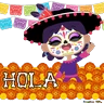 Stickers Día de muertos Preesco Vip🍎🌼