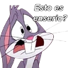 Stickers Bugs Bunny dice🐇🥕✨