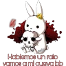 Stickers 《Conejo negro🖤》 