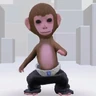 Stickers 🎶🐒🔉 Mono bailando 🔉🐒🎶